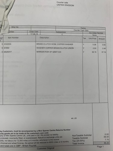 1994 Rover Mini Tahiti zum Verkauf (Bild 138 von 163)