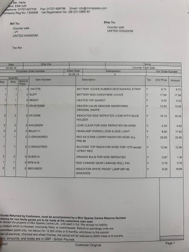 1994 Rover Mini Tahiti zum Verkauf (Bild 143 von 163)