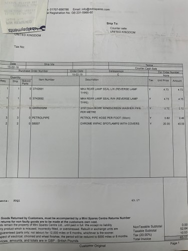 1994 Rover Mini Tahiti zum Verkauf (Bild 146 von 163)