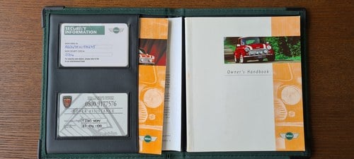 RESERVE LOWERED - 1999 Rover Mini 1.3i In vendita (immagine 102 di 122)