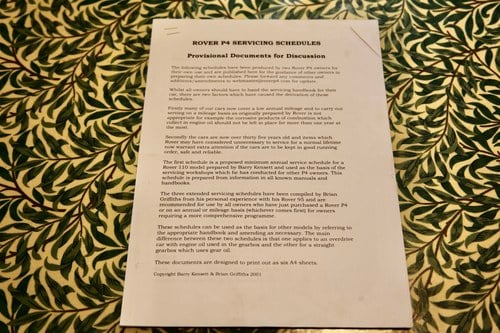 1961 Rover P4 100 For Sale (picture 118 of 124)