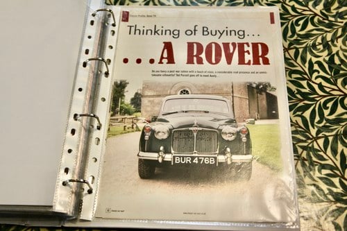 1961 Rover P4 100 For Sale (picture 123 of 124)