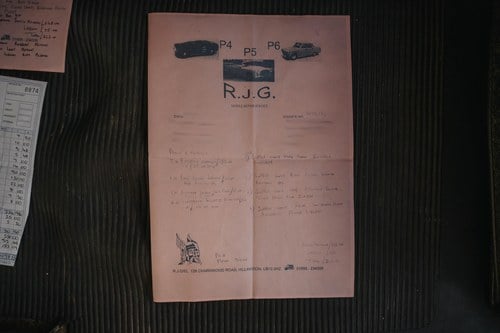 1968 Rover P5B 3.5 Litre Coupe In vendita (immagine 168 di 177)