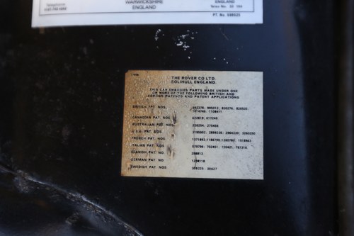 1972 Rover P6 3500S In vendita (immagine 75 di 111)