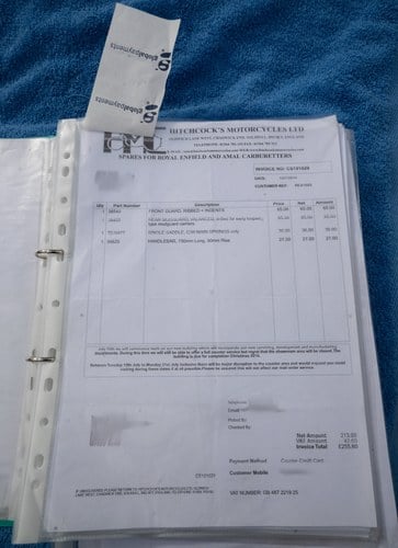 1948 Royal Enfield 350 Model G à vendre (picture 91 of 95)