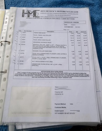 1948 Royal Enfield 350 Model G à vendre (picture 85 of 95)