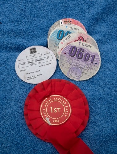 1948 Royal Enfield 350 Model G à vendre (picture 69 of 95)