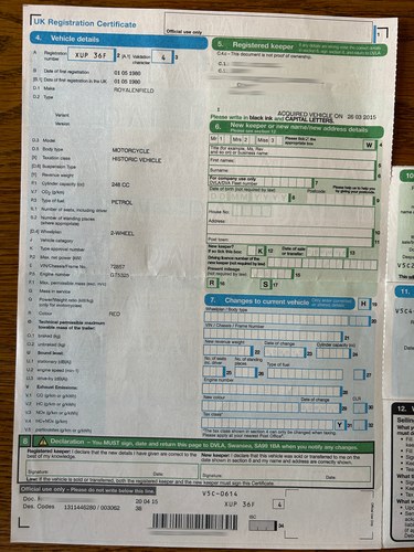 1967 Royal Enfield Continental GT 250cc For Sale (picture 159 of 159)