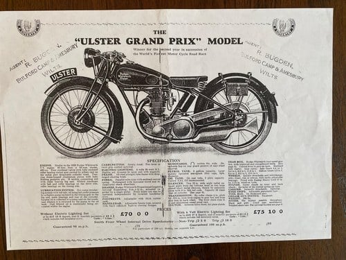 1929 Rudge Ulster Grand Prix For Sale (picture 58 of 59)