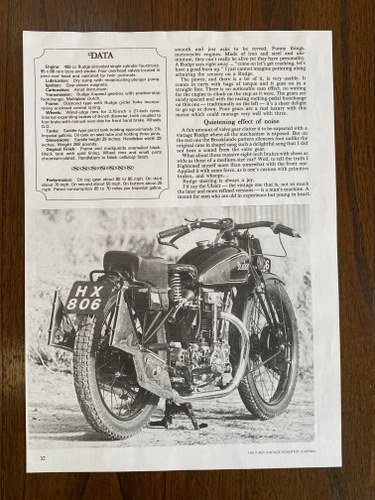 1929 Rudge Ulster Grand Prix For Sale (picture 55 of 59)
