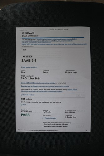 2000 Saab 9-3SE Turbo In vendita (immagine 147 di 150)