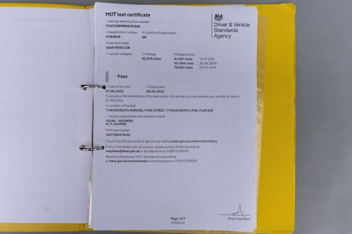 NO RESERVE - 1994 Saab 9000 CDE Turbo auto saloon For Sale (picture 86 of 93)