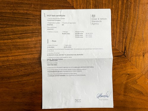 1996 Saab 900S Te koop (foto 107 van 117)