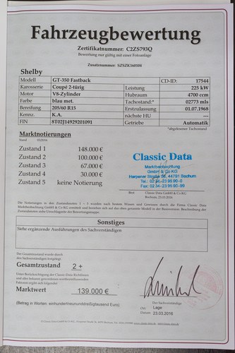 1968 Shelby Mustang GT350-H à vendre (picture 199 of 201)