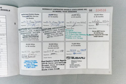 2005 Subaru Impreza WRX Prodrive For Sale (picture 75 of 79)