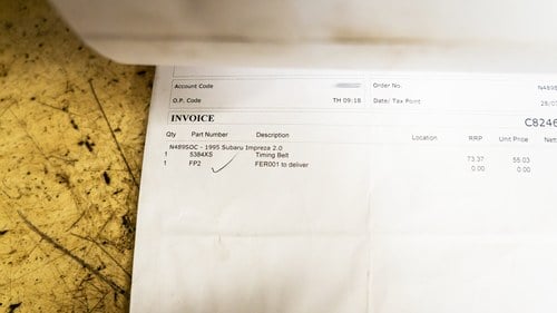 1996 Subaru Impreza Turbo 2000 Ex McRae family zum Verkauf (Bild 96 von 103)