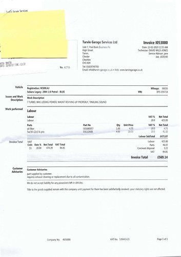 2004 Subaru Legacy Touring GT 2.0 Spec B WR Limited Edition Auto In vendita (immagine 143 di 148)