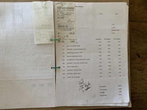 1965 Sunbeam Alpine Te koop (foto 186 van 197)