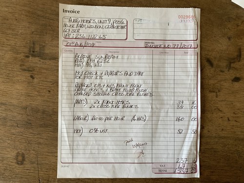 1965 Sunbeam Alpine Te koop (foto 193 van 197)