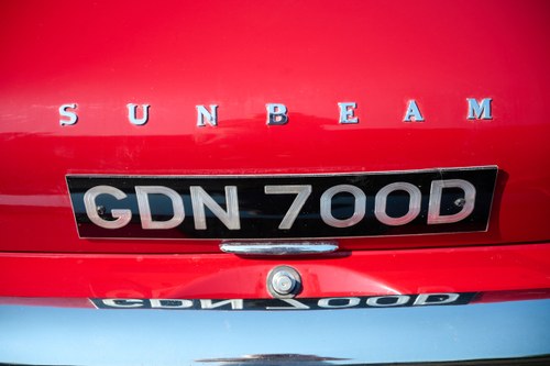 1966 Sunbeam Alpine à vendre (picture 80 of 136)