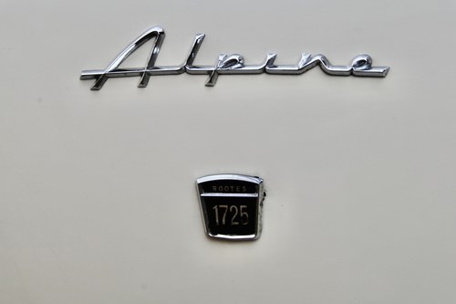 1967 Sunbeam Alpine Series V Te koop (foto 59 van 198)