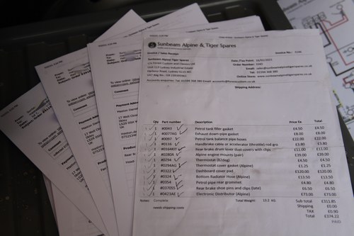 1967 Sunbeam Alpine Series V Te koop (foto 94 van 198)