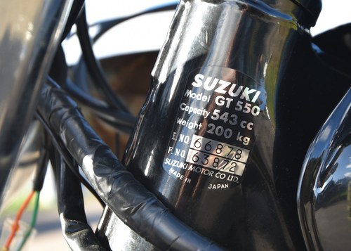 1976 Suzuki GT550 A-model In vendita (immagine 89 di 92)