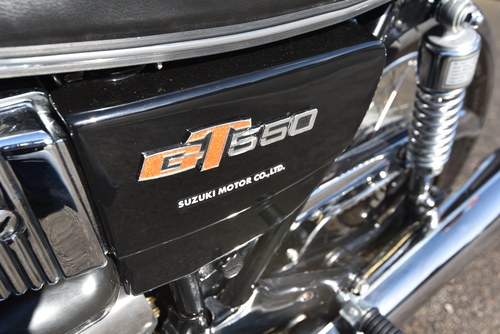 1976 Suzuki GT550 A-model In vendita (immagine 42 di 92)