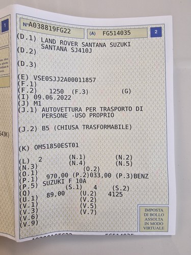 1986 Suzuki SJ410 Santana In vendita (immagine 86 di 86)