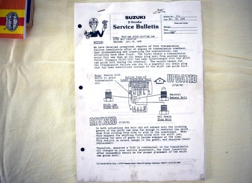 1975 Suzuki T500M En venta (imagen 97 de 107)