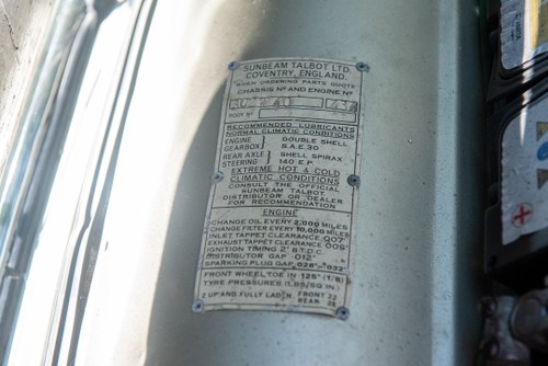 1950 Sunbeam Talbot 90 Te koop (foto 112 van 144)