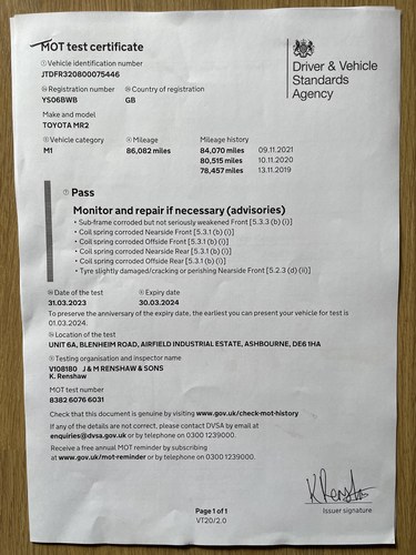 NO RESERVE - 2006 Toyota MR2 Roadster VVTI For Sale (picture 154 of 158)