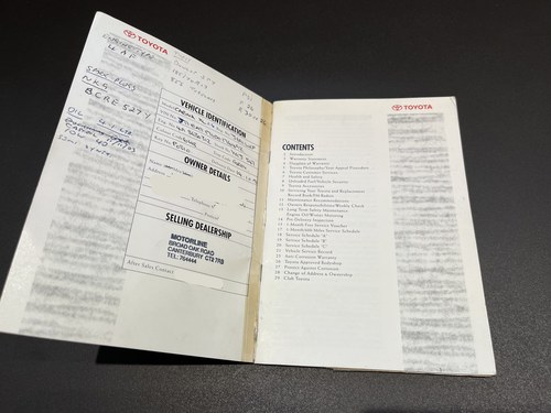 1991 Toyota Carina 1.6 Matchplay Limited Edition Te koop (foto 160 van 179)