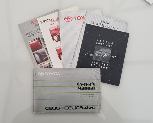 1993 Toyota Celica GT4 Turbo Carlos Sainz Edition In vendita (immagine 115 di 122)