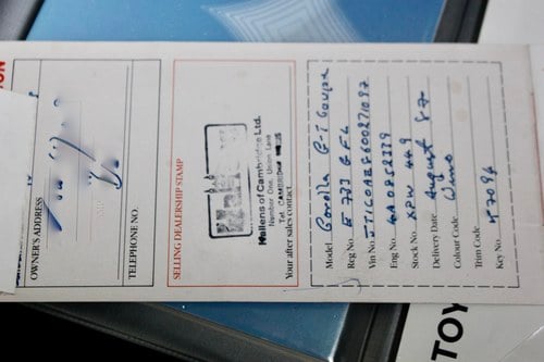 1987 Toyota Corolla AE86 GT à vendre (picture 84 of 106)