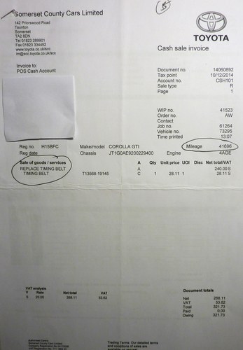 1991 Toyota Corolla GTi 16V à vendre (picture 126 of 128)