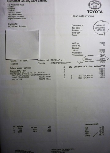 1991 Toyota Corolla GTi 16V à vendre (picture 116 of 128)