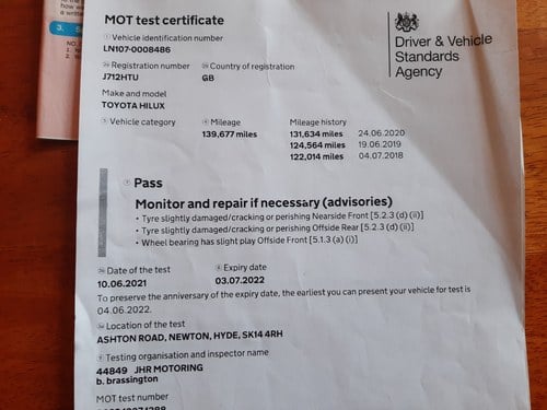 1992 Toyota Hilux Pick-up En venta (imagen 82 de 82)