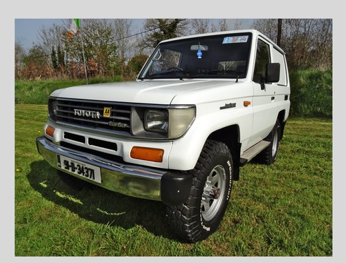 1991 Toyota Land cruiser LX 2.4 Diesel Turbo Commercial In vendita (immagine 1 di 176)