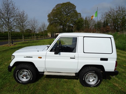 1991 Toyota Land cruiser LX 2.4 Diesel Turbo Commercial In vendita (immagine 27 di 176)