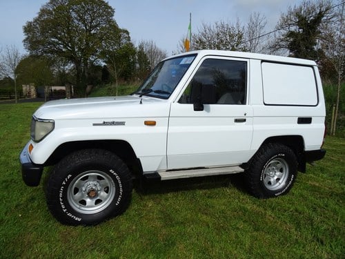 1991 Toyota Land cruiser LX 2.4 Diesel Turbo Commercial In vendita (immagine 3 di 176)