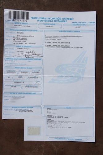 1997 Toyota Land Cruiser HZJ80 LHD For Sale (picture 208 of 214)