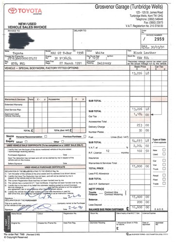 1991 Toyota MR2 2.0GT T-Bar For Sale (picture 123 of 127)