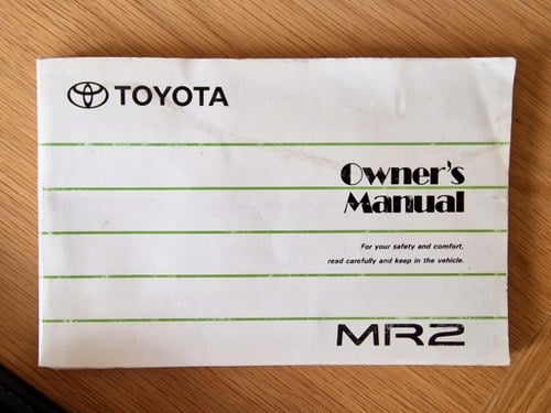 1998 Toyota MR2 T-bar (W20) For Sale (picture 220 of 252)