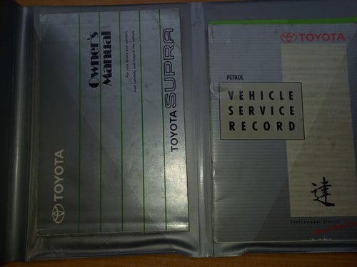 1992 Toyota Supra Mk3 3.0i Manual (A70) à vendre (picture 223 of 240)