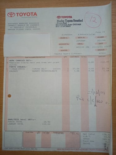 1992 Toyota Supra Mk3 3.0i Manual (A70) à vendre (picture 171 of 240)