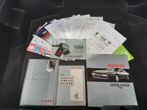 1992 Toyota Supra Mk3 3.0i Manual (A70) à vendre (picture 240 of 240)