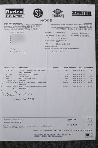 1954 Triton Pre-Unit 750cc Café Racer à vendre (picture 149 of 173)