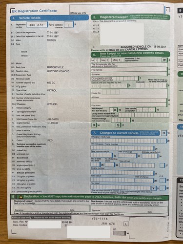 1967 Triton Thunderbird 650cc For Sale (picture 90 of 91)