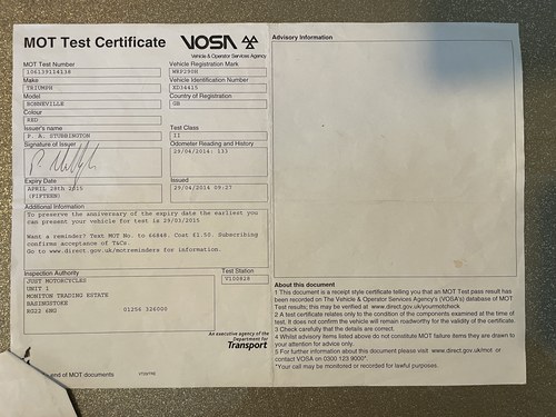 1970 Triumph Bonneville T120 till salu (bild 91 av 94)